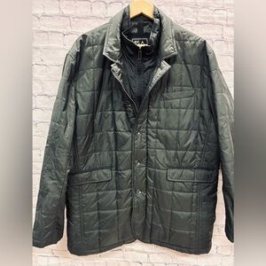 JOS A BANK men’s size XL quilted double layer dress jacket